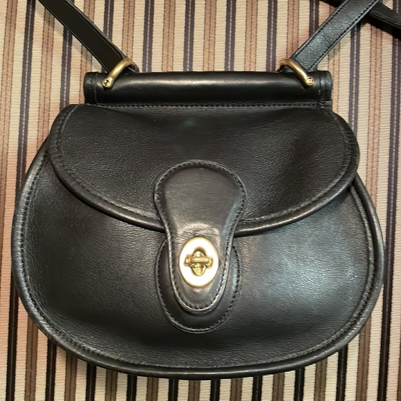 Vintage Coach Post Pouch 9906 black - Picture 1 of 16